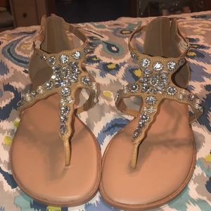 NWOT Torrid Rhinestone Sandals